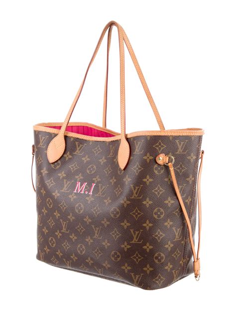 Louis Vuitton personalized Neverfull